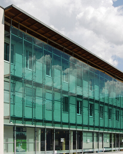 Buerohaus Schwaiger Fassade Glasbau